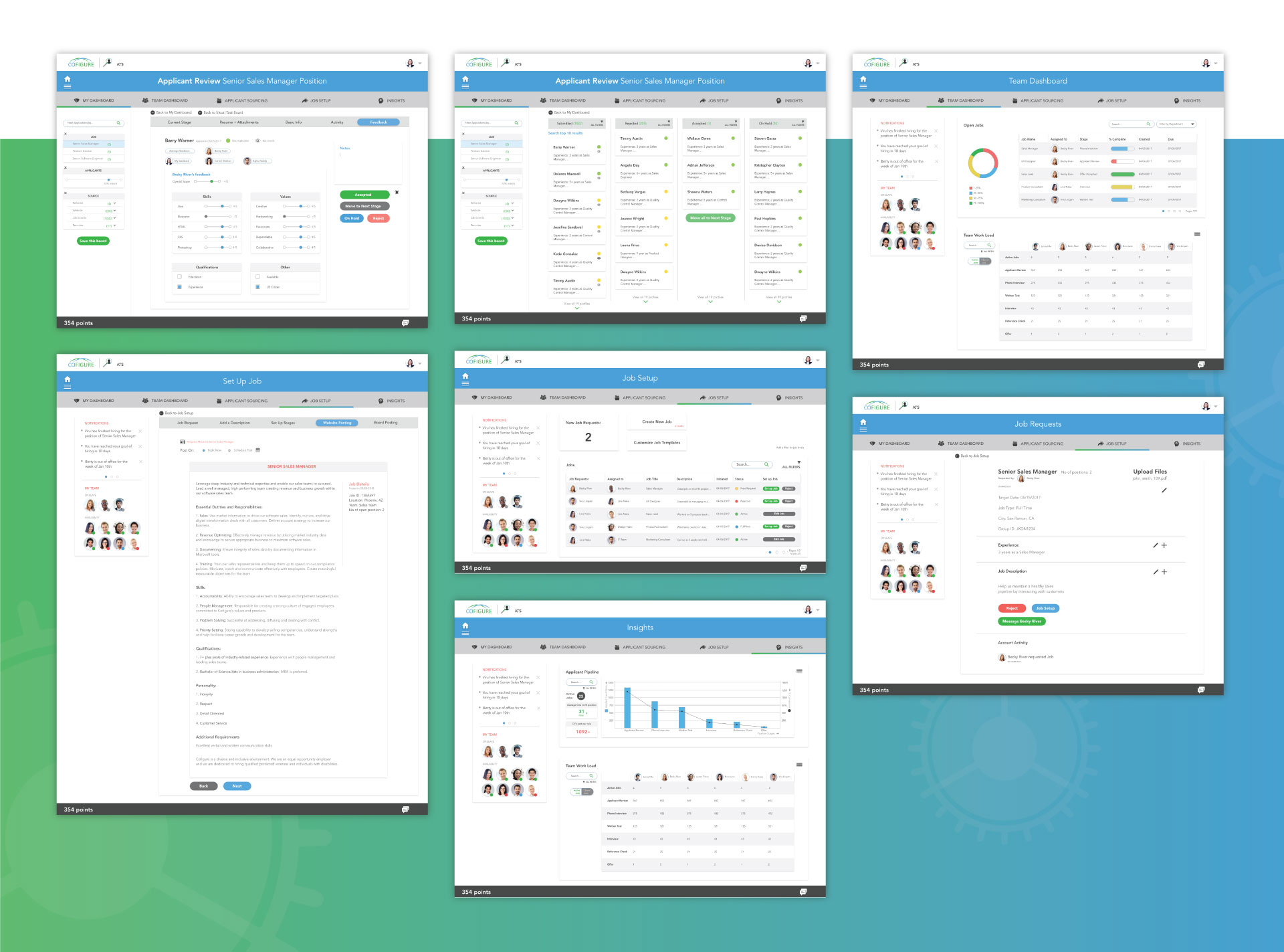 Labeling existing pages on Ameriprise screen